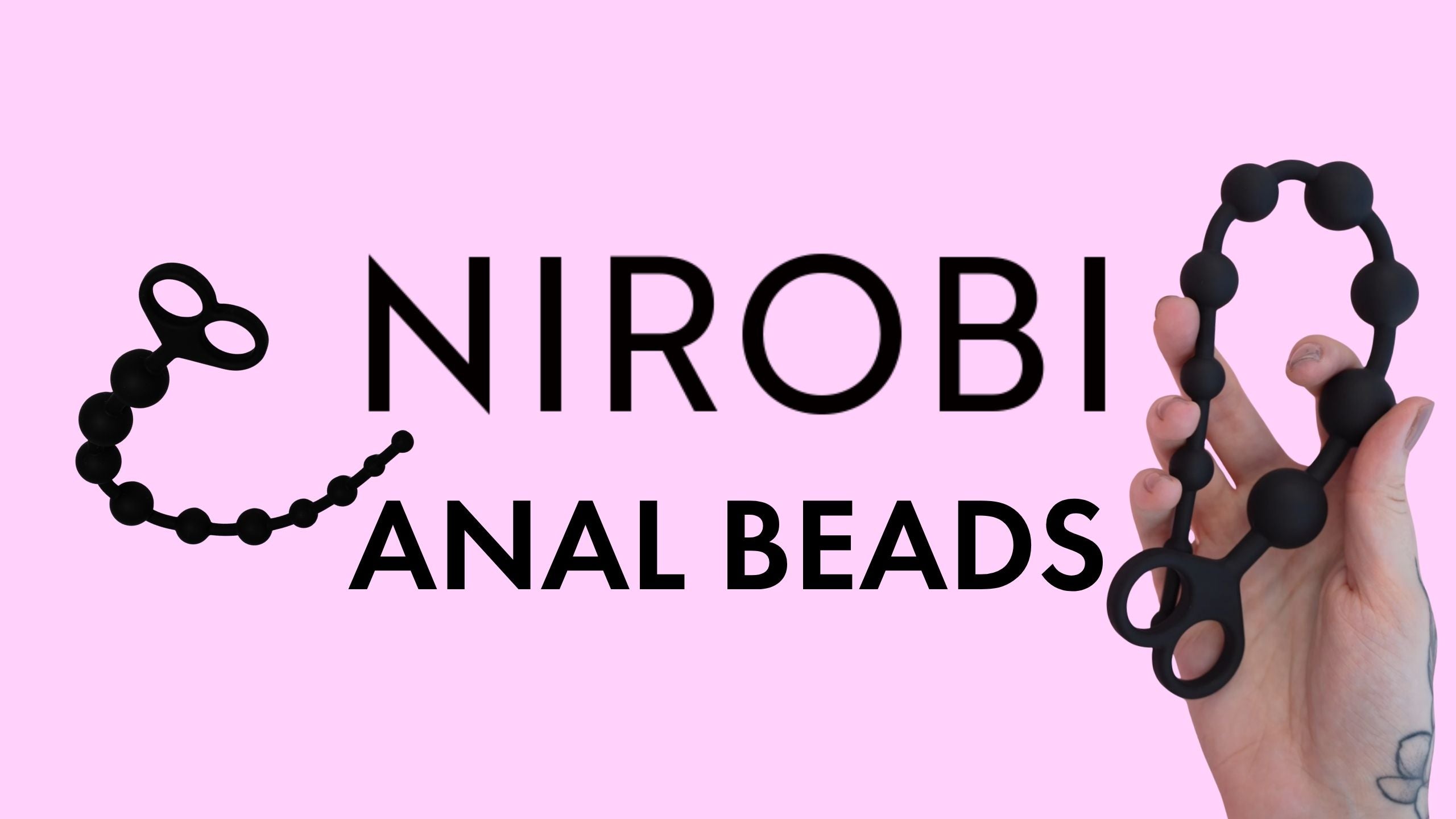 Load video: anal beads body safe female and male sex toys for adults.
