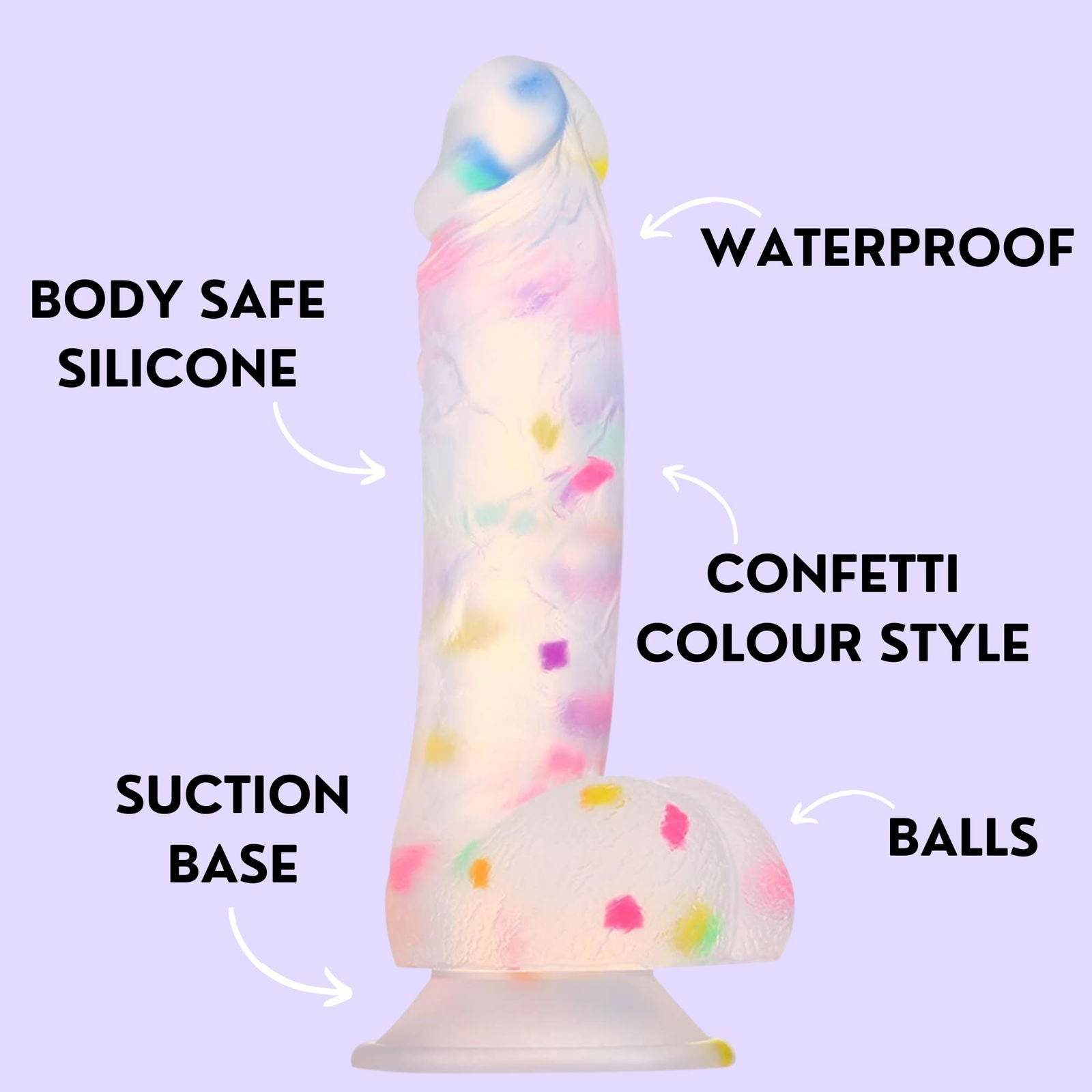 Confetti Dildo - NIROBI