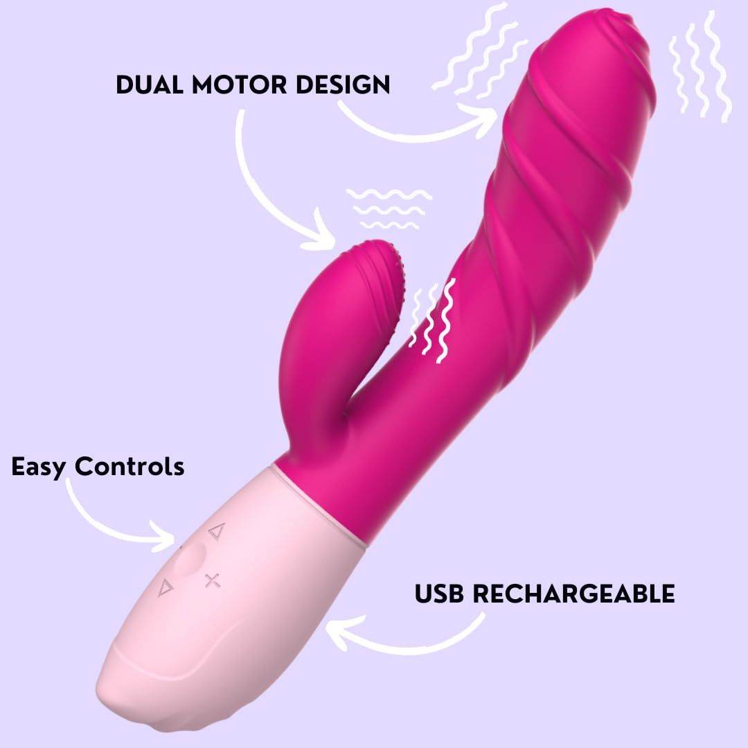 G Spot Rabbit Vibrator - NIROBI
