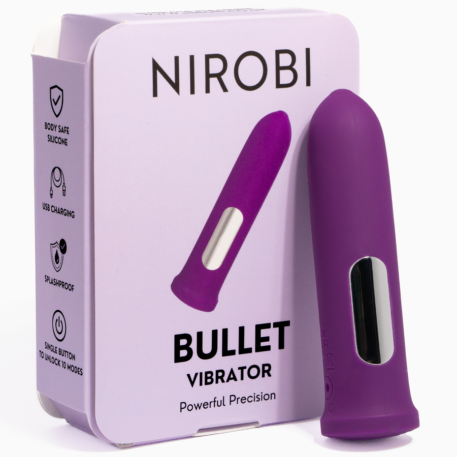 Vibromasseur Bullet Pro – Rechargeable, 10 modes de vibration