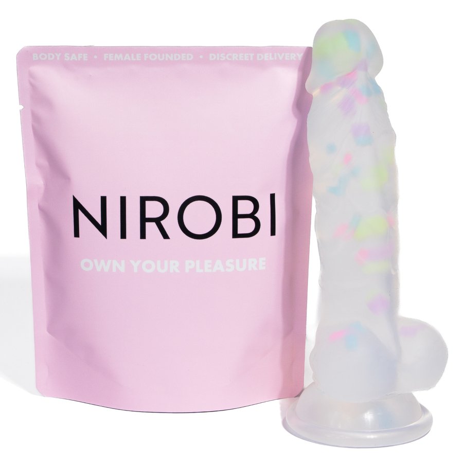 Dildo à confettis