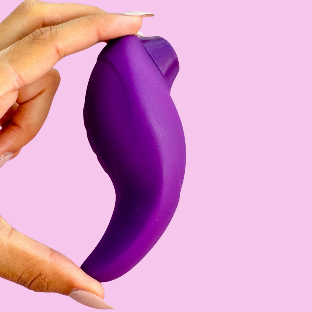 Compact, travel-friendly clit sucker with discreet design.