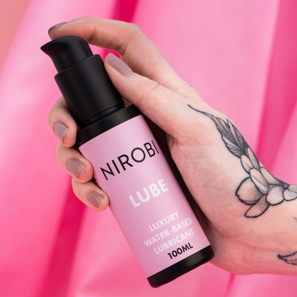 Silky smooth water based lube UK formula designed for comfortable intimate play and natural glide.