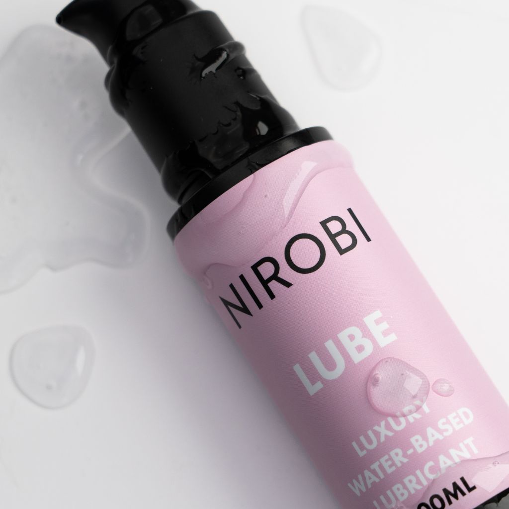 Body-safe water based lubricant made for gentle intimate use and everyday pleasure in the UK.
